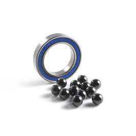 Roulement à billes 6803-2RS 17x26x5 hybride céramique