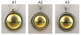 Anhänger groß gold Karmeliten