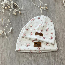 Beanies Flowers offwhite rosa