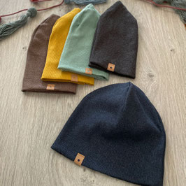 Beanies mit Mini-Snapap-Label