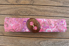 Sarong rosa mit weiß