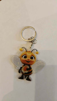 Porte clefs Abeille
