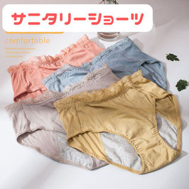 サニタリーショーツ 3枚セット 夜用ショーツ