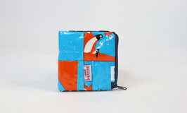Mini Wallet Blue and Orange