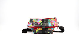 Colorful and Red Small Crossbody Bag