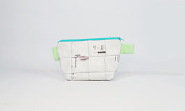 Small Cosmetic Bag, white