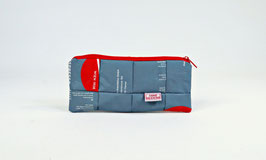 Glasses Case Grey and Red