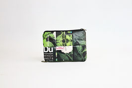 Wallet Double Sided, green/black