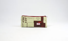 Beige and Brown Glasses Case