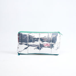 Silver Double Sided Glasses Case