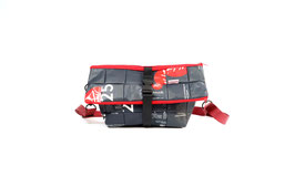 Black and Red Small Crossbody Bag