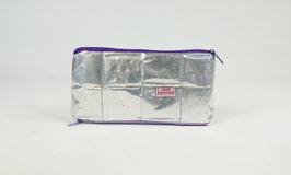 Silver Double Sided Glasses Case