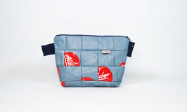 Grey Cosmetic Bag, Medium