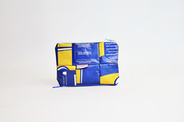 Wallet Double Sided, blue/yellow