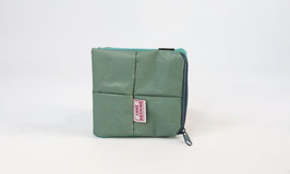 Mini Wallet Green and Grey