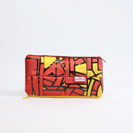 Red and Yellow Double Sided Glasses Case