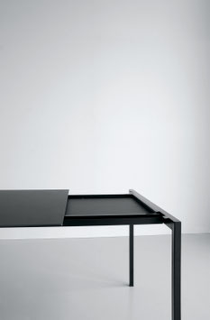 Ausziehbarer Tisch SINTESI schwarz