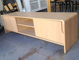 "Temple & Webster" Timber Laminate TV Entertainment Unit