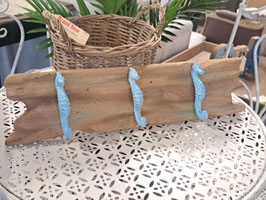 BRAND NEW Aqua Seahorse Wall Hooks