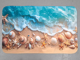 BRAND NEW Beach Shells Bathroom / Door Mat