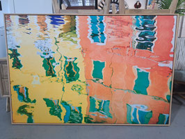 Framed Colourful Abstract Print