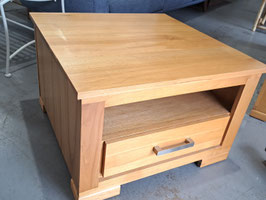 Square Tasmanian Oak Compact Coffee Table