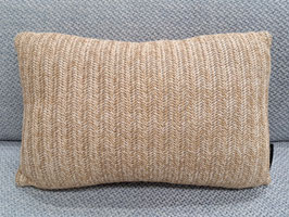 Herringbone Natural Woven Cushion - 2 Available