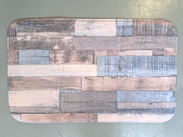 BRAND NEW Plush Rustic Timber Look Bathroom / Door Mat