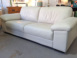 "Freedom" Linen Colour Leather 3 Seater Lounge