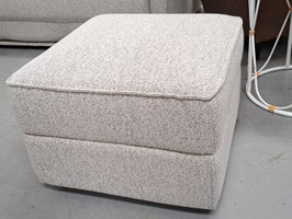 EX DISPLAY "Koala" Silver Grey Storage Ottoman