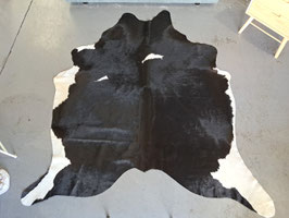 BRAND NEW Large Black & White Cowhide Rug