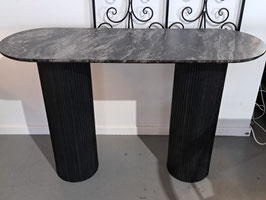 BRAND NEW Black Marble Look Hall Table
