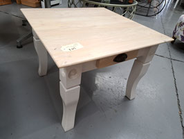 White Wooden Side Table