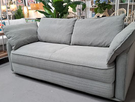 EX DISPLAY "Koala" Sage Green 2.5/3 Seater Queen Size Sofa Bed