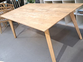 Whitewash Timber Dining Table