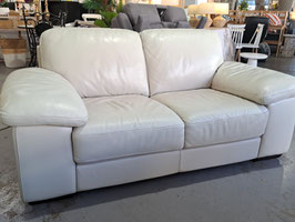 "Freedom" Linen Colour Leather 2 Seater Lounge
