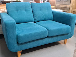 "Harvey Norman" Turquoise 2 Seater Lounge