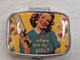 BRAND NEW "Where's My Pills?" Pill Box