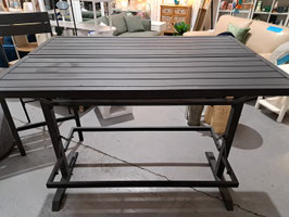"Mimosa" Black Aluminium Weatherproof Folding Bar Table
