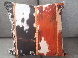 BRAND NEW Cowhide Pattern Cushion - 2 Available