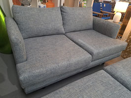 "Domayne" Blue Grey 2.5 Seater Lounge
