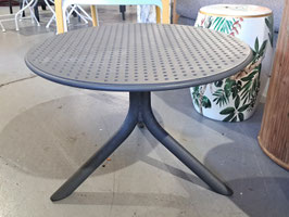 "Nardi" Weatherproof Italian Made Round Charcoal Resin Coffee Table