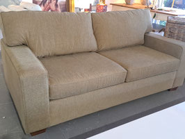 Olive Green 2.5 Seater Double Size Sofa Bed