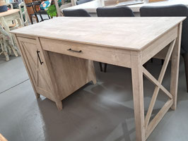 "Harvey Norman" Grey Timber Laminate Desk