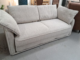 EX DISPLAY "Koala" Silver Grey 2.5/3 Seater Queen Size Sofa Bed