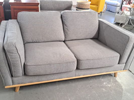 "Loras" Grey 2 Seater Lounge