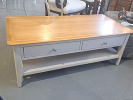 Timber Double Sided 4 Drawer Coffee Table