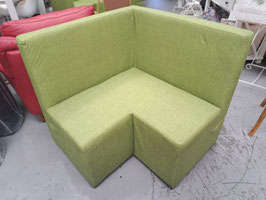 EX DISPLAY "BFX" Cube Corner 2 Seater Booth Seat