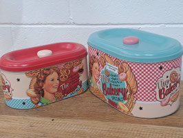 BRAND NEW Retro Oval "The Bakery Specials" Tin - 2 Sizes