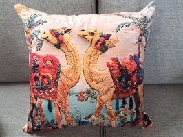 BRAND NEW Colourful Camel Cushion - 2 Available